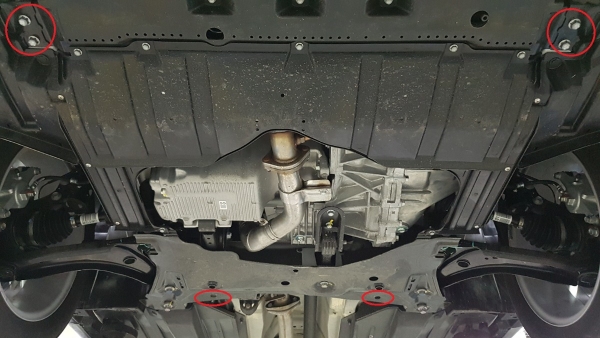 Scut motor din aluminiu Suzuki S-Cross 1