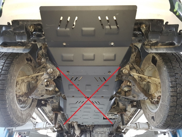 Scut radiator metalic Toyota Hilux Revo 3