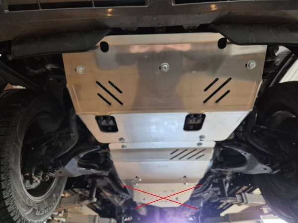 Scut motor din aluminiu Lexus GX460 10