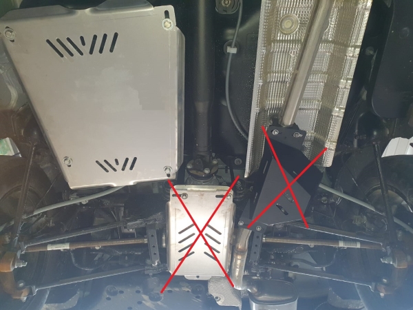 Scut rezervor din aluminiu Dacia Duster 1