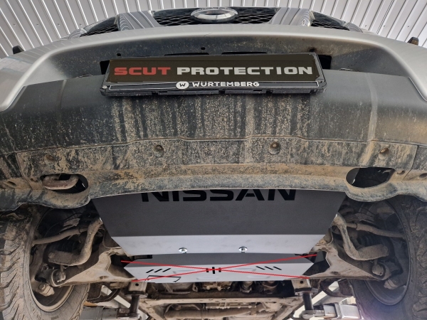 Scut radiator Nissan Pathfinder  7