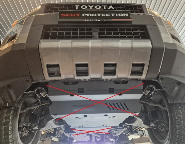 Scut motor si grup fata Toyota Land Cruiser 250  10