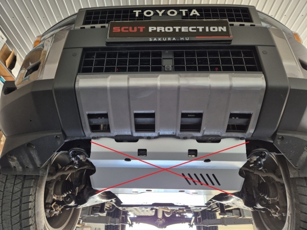 Scut motor si grup fata Toyota Land Cruiser 250 - Aluminiu 9