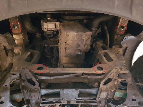 Scut motor Mercedes Sprinter 4x4 1