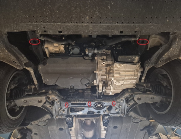 Scut motor din aluminiu Volkswagen T-Roc 4