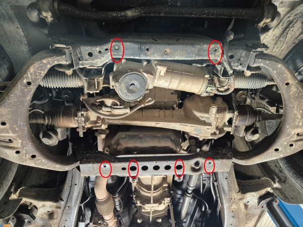 Scut motor Isuzu D-Max 5