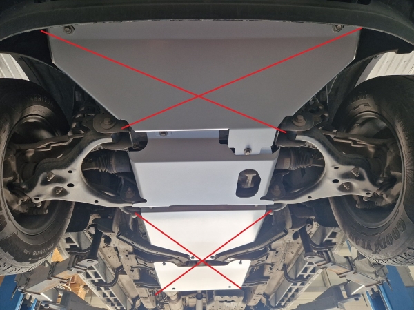 Scut cutie de viteza Ford Ranger Raptor  - Aluminium 3