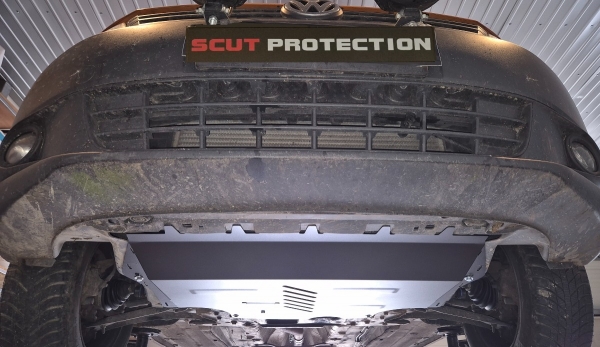 Scut motor din aluminiu VW Caddy cu WEBASTO 7