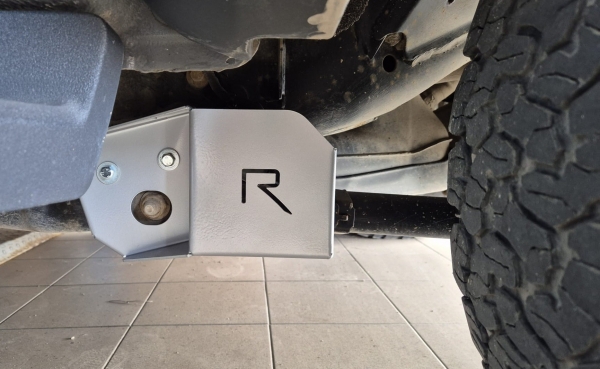 Scut de protecție din aluminiu pentru senzorul brațului de suspensie spate Ford Ranger Raptor 7