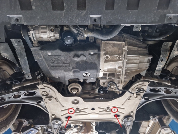 Scut motor din aluminiu Renault Trafic 1