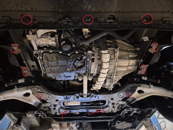 Scut motor din aluminiu Renault Master 1