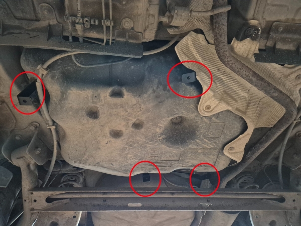 Scut rezervor Dacia Sandero 2