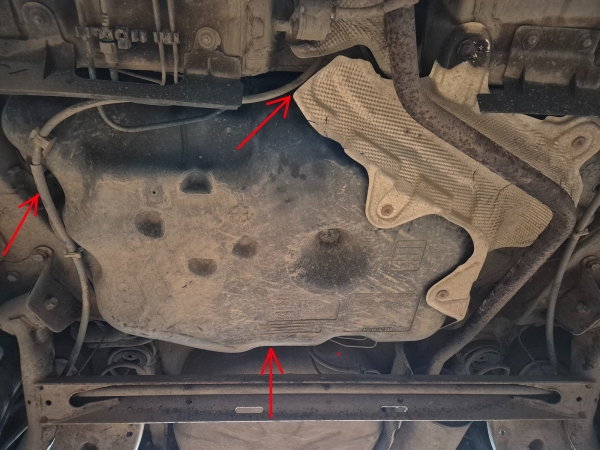 Scut rezervor Dacia Sandero 1