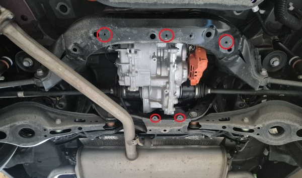 Scut diferențial din aluminiu Toyota RAV4 2
