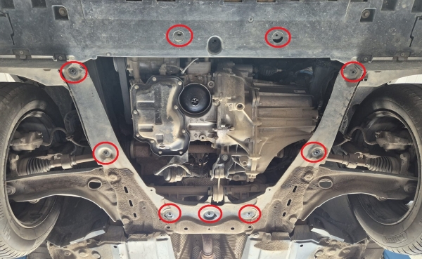 Scut motor din aluminiu Dacia Jogger 1