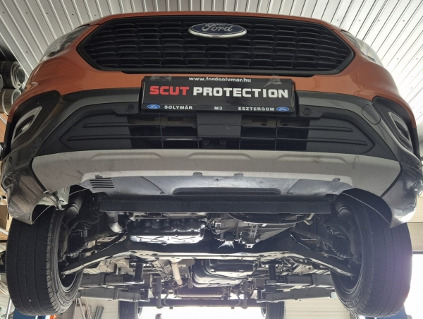 Scut motor din aluminiu Ford Transit Custom - Tracțiune față 4