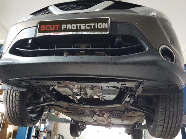Scut motor din aluminiu Nissan Qashqai J11 4