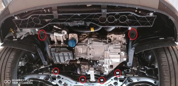 Scut motor din aluminiu Kia Sportage 1