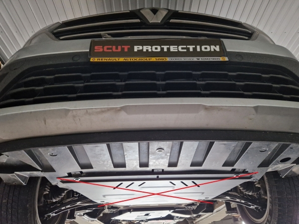 Scut antifurt catalizator pentru Nissan NV300 8