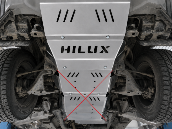 Scut radiator din aluminiu Toyota Hilux Invincible 2