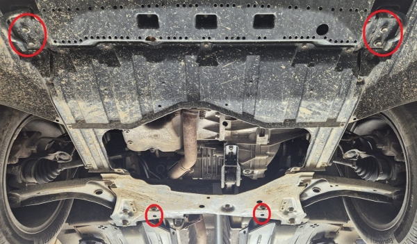 Set de scuturi din aluminiu  Suzuki SX 4 2