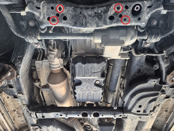 Set de scuturi din aluminiu  Toyota Land Cruiser 3