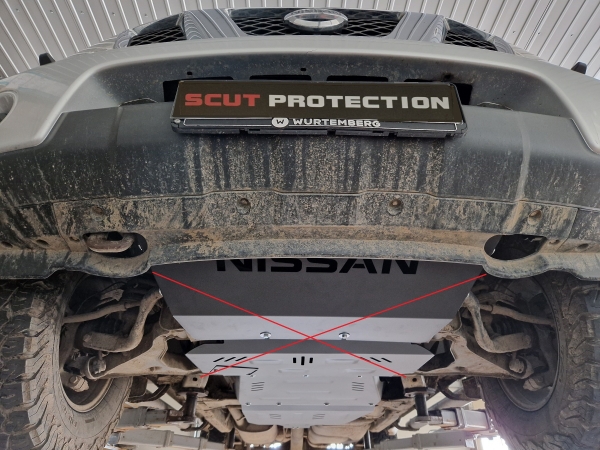 Scut cutie de viteză din aluminiu Nissan Pathfinder 9