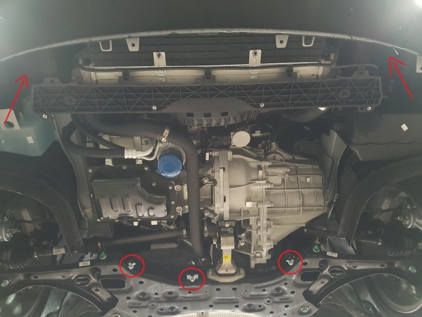 Scut motor din aluminiu Hyundai i30 1