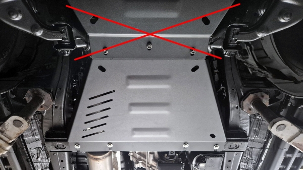 Scut metalic cutie de viteză Toyota Hilux 7