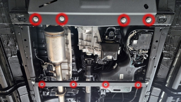 Scut metalic reductor Toyota Hilux 10