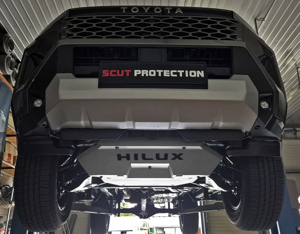 Scut motor din aluminiu  Toyota Hilux  7