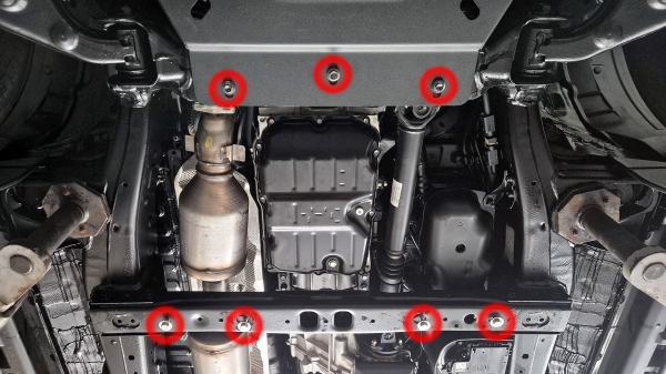 Scut cutie de viteză din aluminiu Toyota Hilux 5