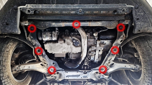 Scut motor din aluminiu Ford Mondeo 4 4