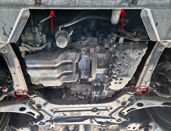 Scut motor din aluminiu Mitsubishi Eclipse Cross 4