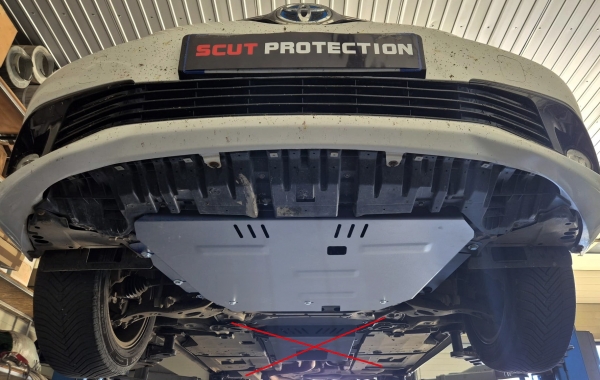 Scut motor din aluminiu Toyota Prius 10