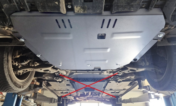 Scut motor din aluminiu Toyota Prius 6