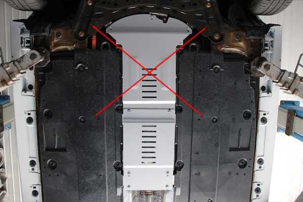 Scut antifurt din aluminiu pentru catalizator Lexus UX 7