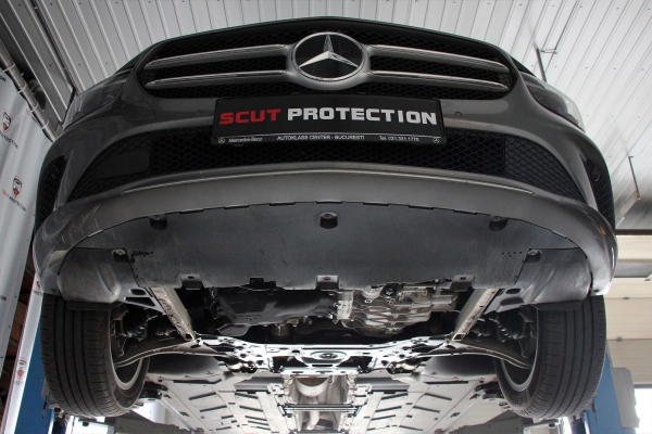 Scut motor din aluminiu Mercedes CLA 8